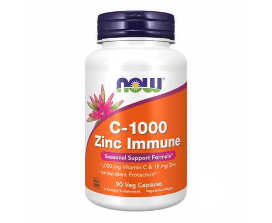 Придбати C-1000 Zinc Immune  - 90 vcaps, image , характеристики, відгуки