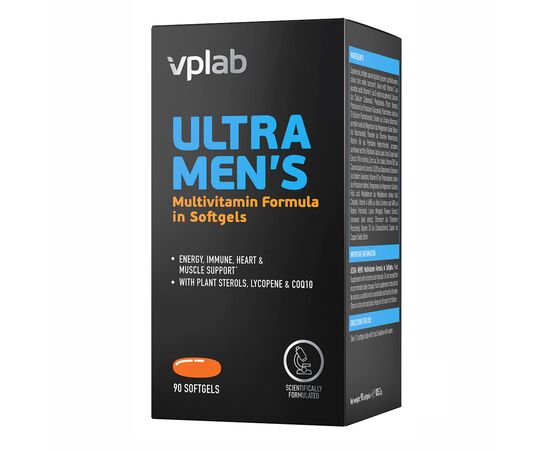 Купить Ultra Men's Multivitamin - 90 softgels, фото , характеристики, отзывы