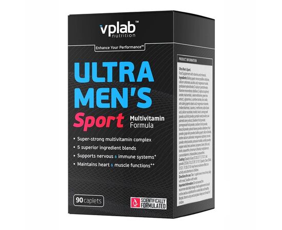 Купить Мультивитамины для мужчин ( Ultra Men's Sport Multivitamin ) - 90 caps - VPLab , фото , характеристики, отзывы