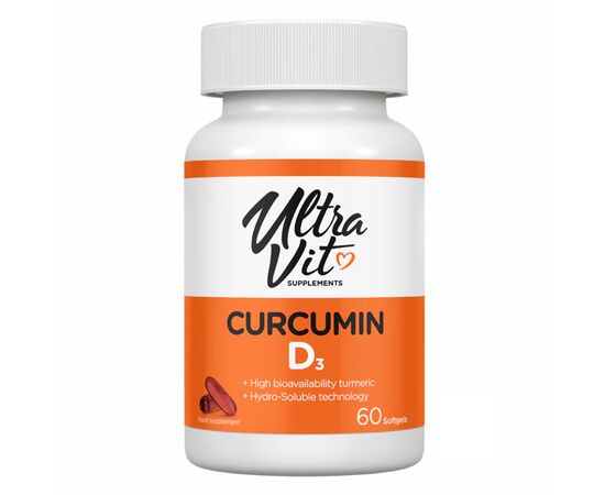 Купить Curcumin D3 - 60 softgels, фото , характеристики, отзывы