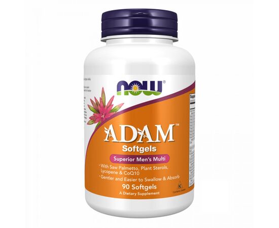 Придбати Чоловічі мультивітаміни  (Adam Men's Mult )i - 180 Softgels - NOW FOODS, image , характеристики, відгуки