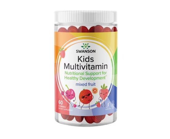 Купить Kids Multivitamin - 60 gummies Mixed fruit, фото , характеристики, отзывы