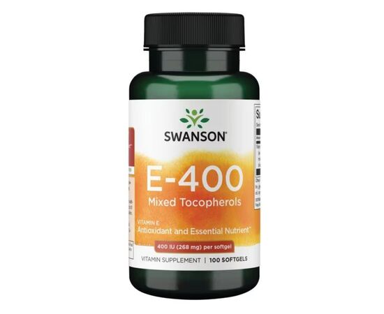 Купить Vitamin E Mixed Tocopherols 400 IU - 100sgels, фото , характеристики, отзывы