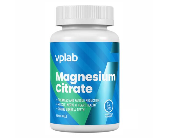 Купить Магний Цитрат ( Magnesium Citrate ) - 90 softgels - VPLab, фото , характеристики, отзывы