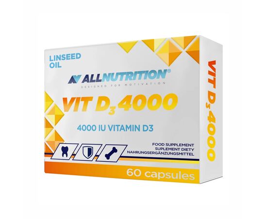 Купить Vitamin D3 4000 - 60caps, фото , характеристики, отзывы