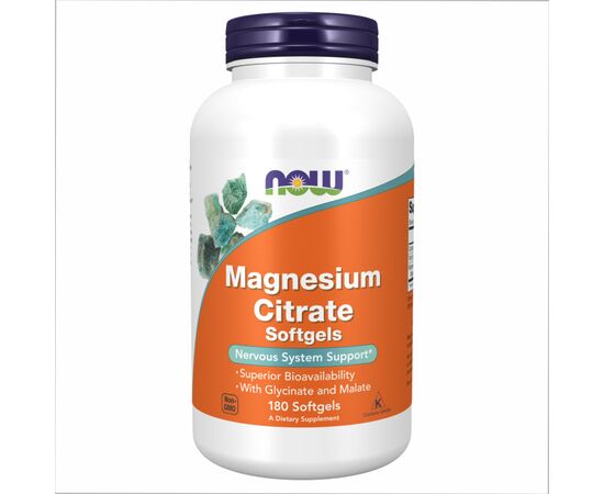 Купить Magnesium Citrate 134mg  - 180 sgels, фото , характеристики, отзывы