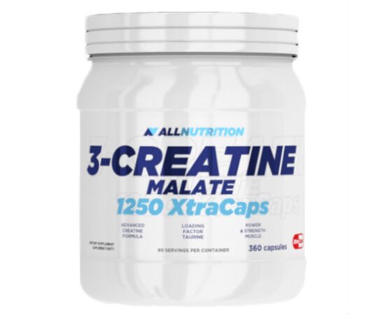 Купить 3 Creatine Malate -1250 Xtra Caps - 360caps, фото , характеристики, отзывы