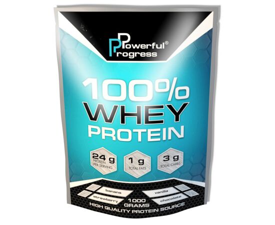 Купить Сывороточный протеин 100% Whey Protein Instant - 2000g Cappucino (Капучино) - Powerful Progress, фото , характеристики, отзывы