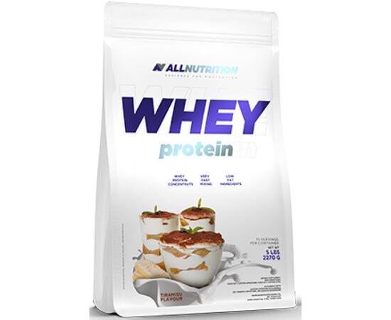 Купить Сывороточный протеин Whey Protein - 2200g Tiramisu (Тирамису) - All Nutrition, фото , характеристики, отзывы