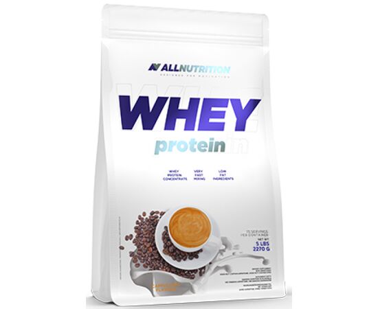 Купить Сывороточный протеин Whey Protein - 2200g Capuccino (Капучино) - All Nutrition, фото , характеристики, отзывы