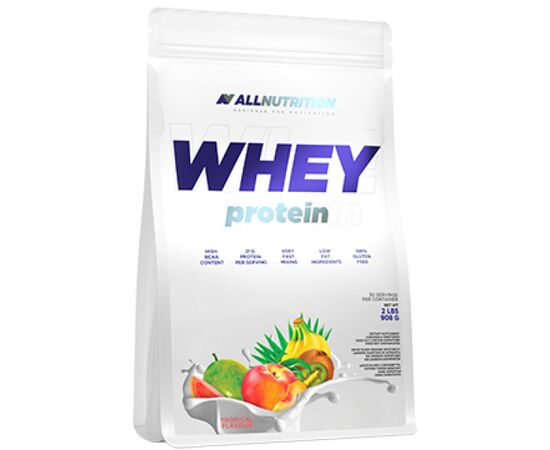 Купить Сывороточный протеин Whey Protein - 900g Tropical (Тропический) - All Nutrition, фото , характеристики, отзывы