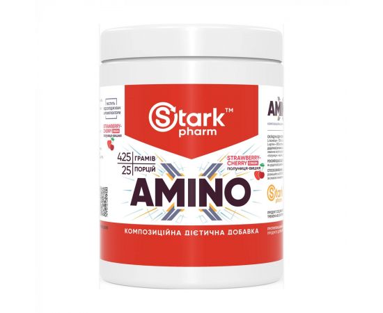 Придбати Amino-X - 425g Strawberry Cherry, image , характеристики, відгуки
