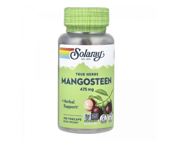 Придбати Mangosteen Fruit 475mg - 100 vcaps, image , характеристики, відгуки