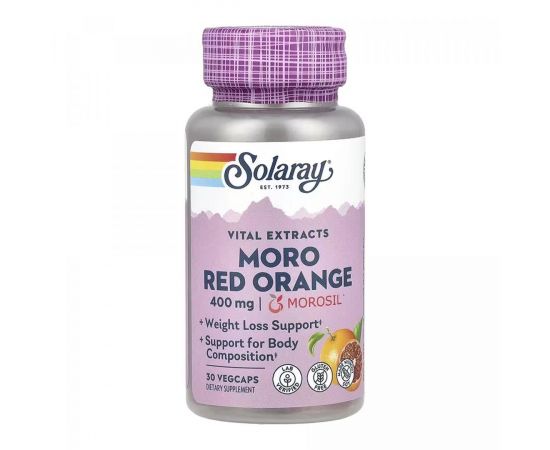 Придбати Moro Red Orange 400 mg - 30 vcaps, image , характеристики, відгуки
