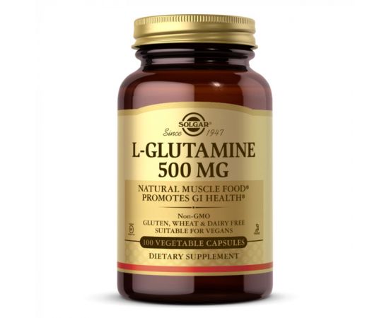 Придбати L-Glutamine 500mg - 100 vcaps, image , характеристики, відгуки