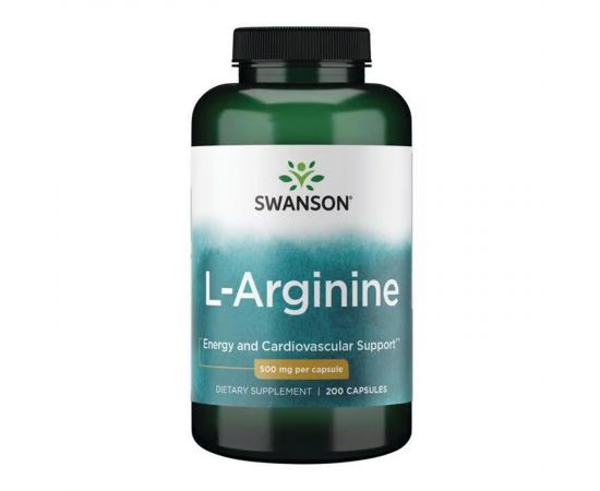 Придбати L-Arginine 500mg - 200 caps, image , характеристики, відгуки