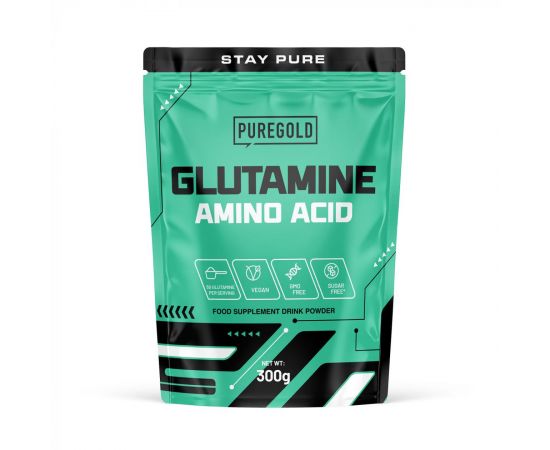 Придбати Glutamine - 300g Unflavored, image , характеристики, відгуки