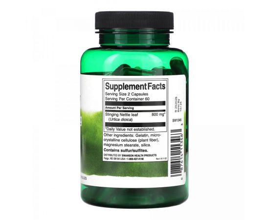 Придбати Stinging Nettle Leaf 400mg - 120 caps, image , зображення 2, характеристики, відгуки