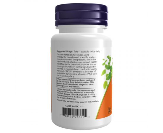 Придбати Butterbur 75mg - 60 vcaps, image , зображення 3, характеристики, відгуки