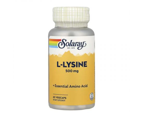 Придбати L-Lysine 500mg - 60 vcaps, image , характеристики, відгуки
