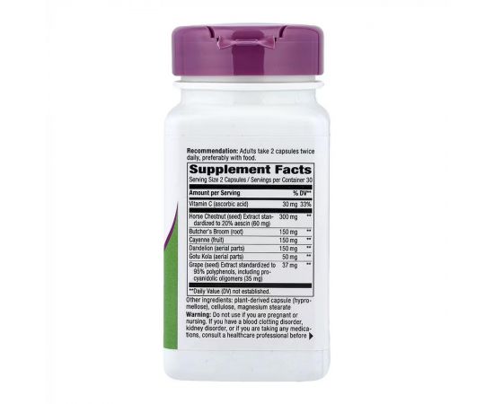 Придбати Leg Veins Premium Blend - 60 vcaps, image , зображення 2, характеристики, відгуки