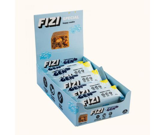 Купить Fizi Protein Bar Special - 10x45g Happy Cookies, фото , характеристики, отзывы