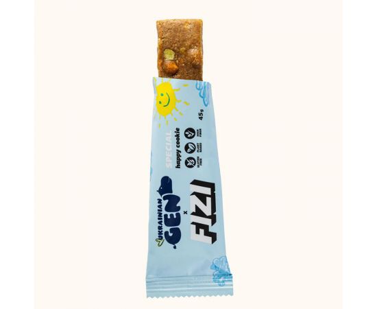Купить Fizi Protein Bar Special - 10x45g Happy Cookies, фото , изображение 2, характеристики, отзывы