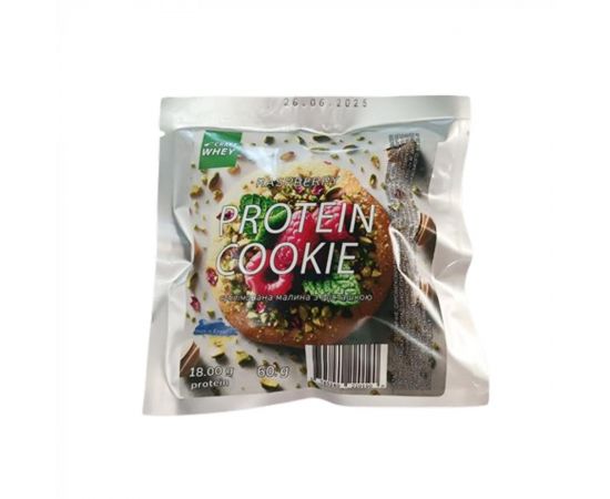 Придбати Protein Cookie - 60g Raspberry, image , характеристики, відгуки