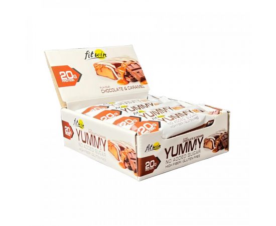 Придбати Yummy - 12x55g Chocolate and Caramel, image , характеристики, відгуки
