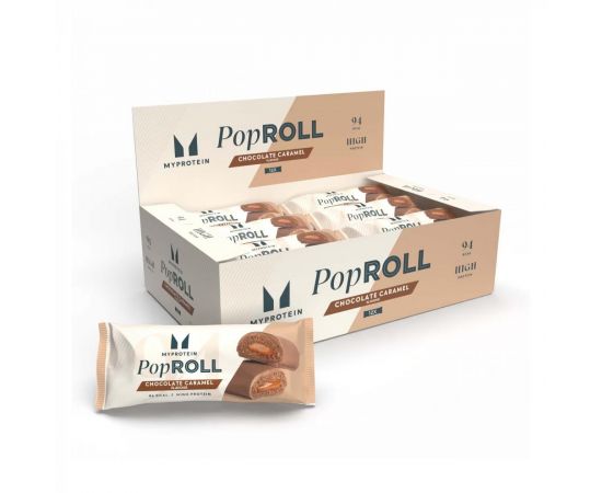 Придбати Pop Rolls - 12x27g Chocolate Caramel, image , характеристики, відгуки