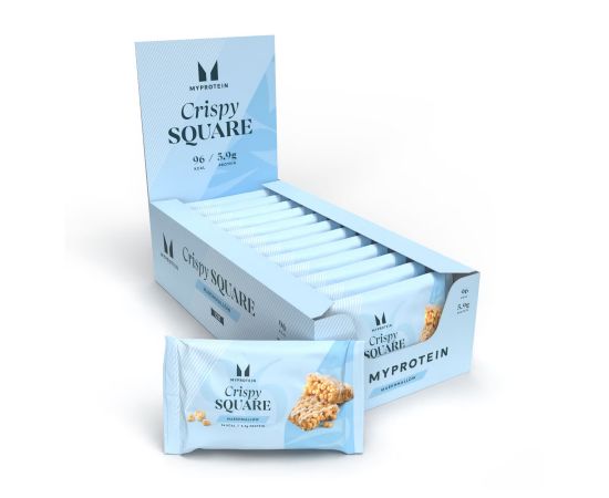 Придбати Crispy Square - 12x30g Marshmallow, image , характеристики, відгуки