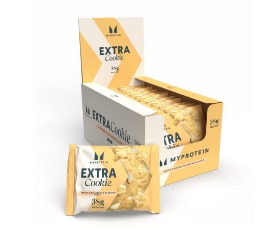 Придбати Extra Cookie - 12x75g White Chocolate Almond, image , характеристики, відгуки