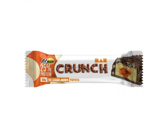 Придбати Crunch Bar - 12x50g Papaya, image , характеристики, відгуки