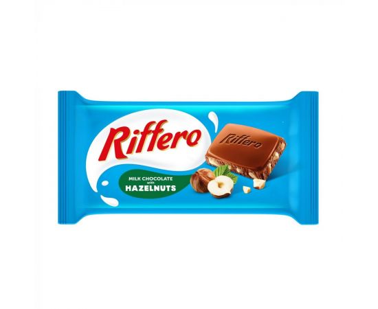 Купить Riffero - 75g Milk Chocolate with Haselnuts, фото , характеристики, отзывы
