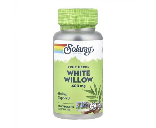Придбати White Willow Bark 400mg - 100 vcaps, image , характеристики, відгуки