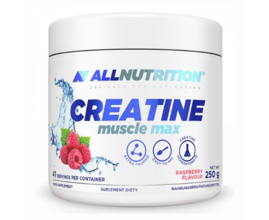 Придбати Creatine Muscle Max - 250g Raspberry, image , характеристики, відгуки