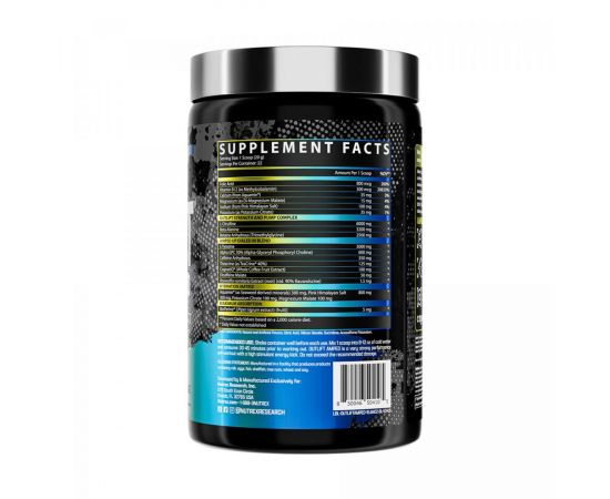 Придбати Outlift Amped 449.1g Blueberry Lemonade, image , зображення 2, характеристики, відгуки