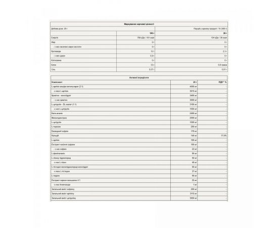 Придбати Phantom Pre-Workout - 300g Pineapple, image , зображення 2, характеристики, відгуки