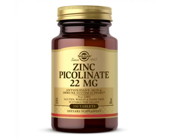 Придбати Zinc Picolinate 22 mg - 100 tab, image , характеристики, відгуки