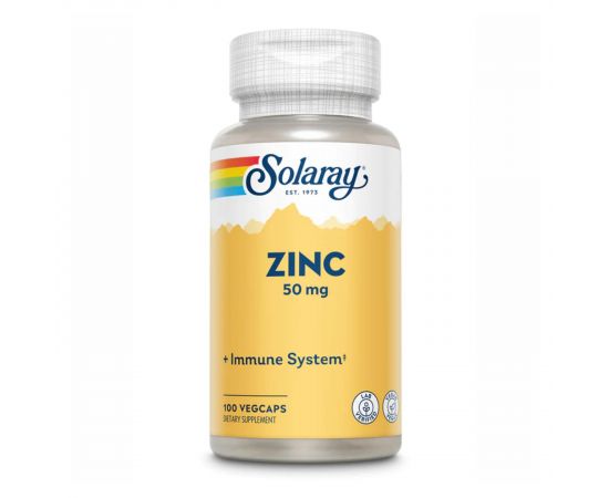 Придбати Zinc 50mg - 100 vcaps, image , характеристики, відгуки