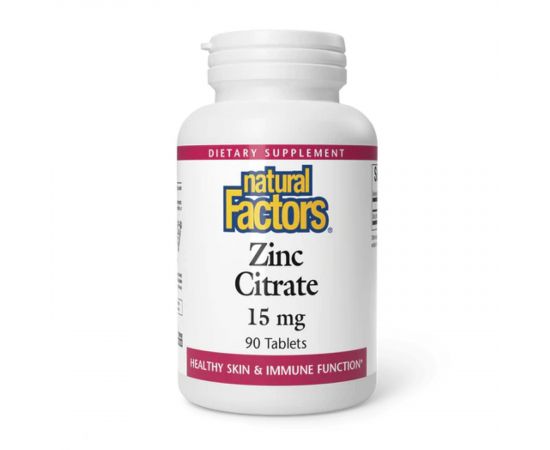 Придбати Zinc Citrate 15mg - 90 tabs, image , характеристики, відгуки