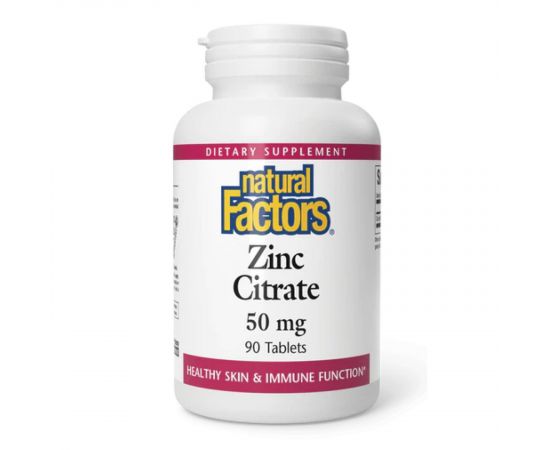 Придбати Zinc Citrate 50mg - 90 tabs, image , характеристики, відгуки