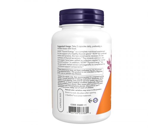 Придбати Thyroid Energy - 180 vcaps, image , зображення 3, характеристики, відгуки