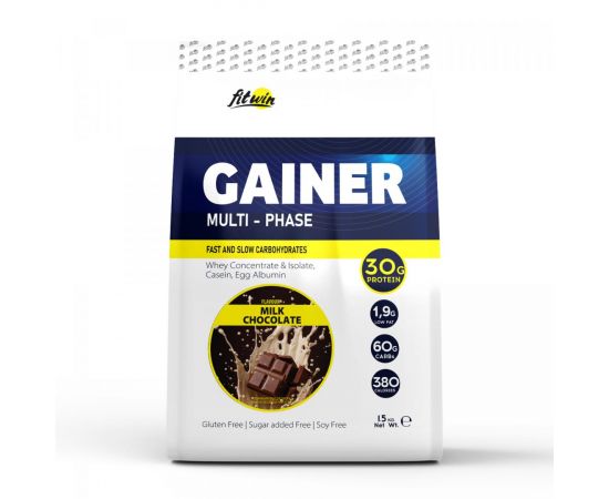 Придбати Gainer - 1500g Milk Chocolate, image , характеристики, відгуки