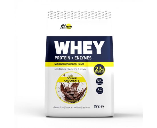 Придбати Whey - 900g Double Chocolate, image , характеристики, відгуки