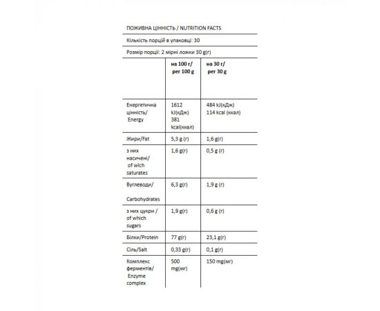 Придбати Whey - 900g Nut Cookies, image , зображення 2, характеристики, відгуки