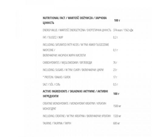 Придбати Gainer - 2000g Strawberry, image , зображення 2, характеристики, відгуки