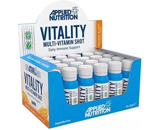 Придбати Vitality Multi-Vitamin Shot - 24x38ml Orange Berst, image , характеристики, відгуки