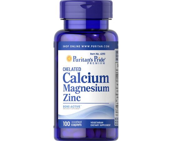 Купить Calcium Magnesium Zinc - 100caps, фото , характеристики, отзывы