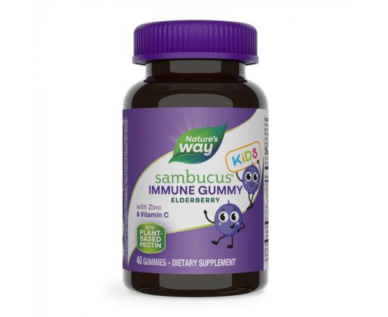 Придбати Sambucus Kids Immune Gummy - 40 gummies, image , характеристики, відгуки